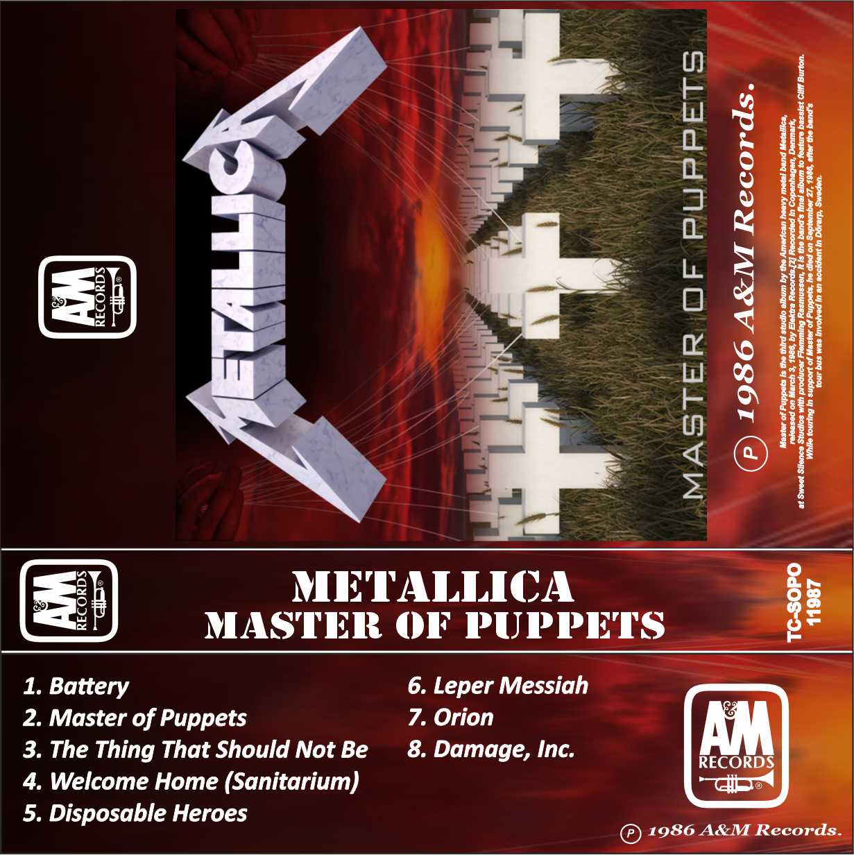Metallica-Master of puppets